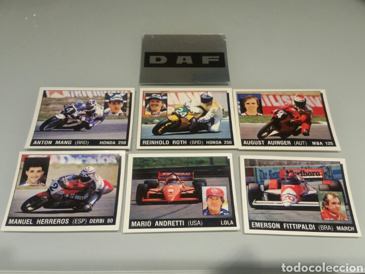 Coleccionismo cromos antiguos: Cromos Motor Adventures - Foto 1