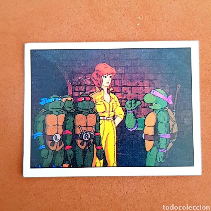 Coleccionismo cromos antiguos: CROMO PANINI 1990 - TURTLES &bull; N&deg;38 - Foto 1