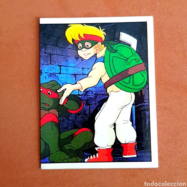 Coleccionismo cromos antiguos: CROMO PANINI 1990 - TURTLES &bull; N&deg;131 - Foto 1