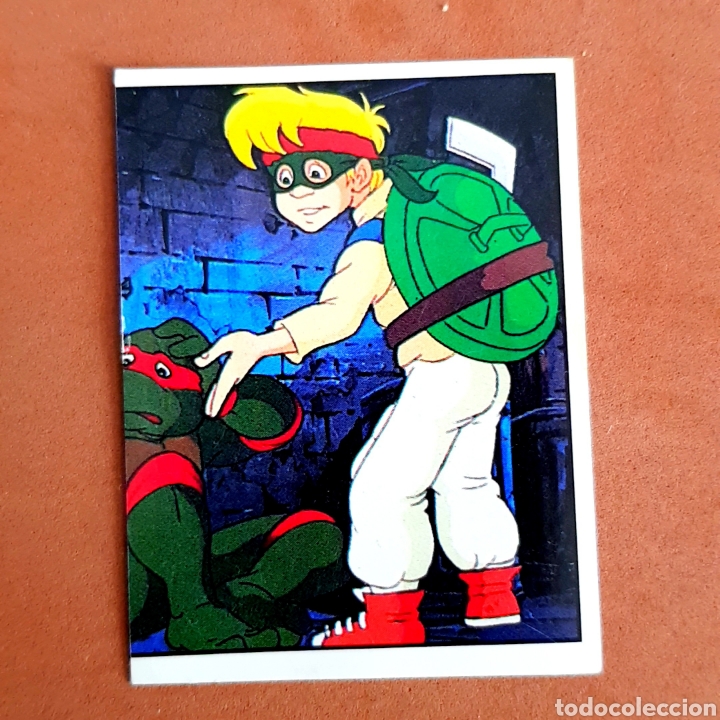 Coleccionismo cromos antiguos: CROMO PANINI 1990 - TURTLES &bull; N&deg;131 - Foto 1