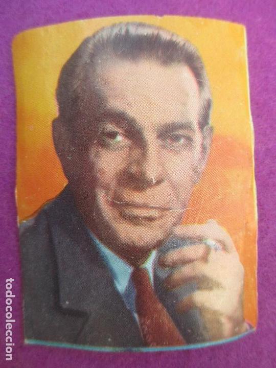 Sammeln alte Sammelbilder: CROMO RAYMOND MASSEY, FIGURAS DE LA TV, N&ordm;176