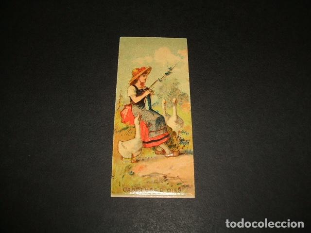 Colecionismo Cromos antigos: CAMPESINA CROMO SIGLO XIX