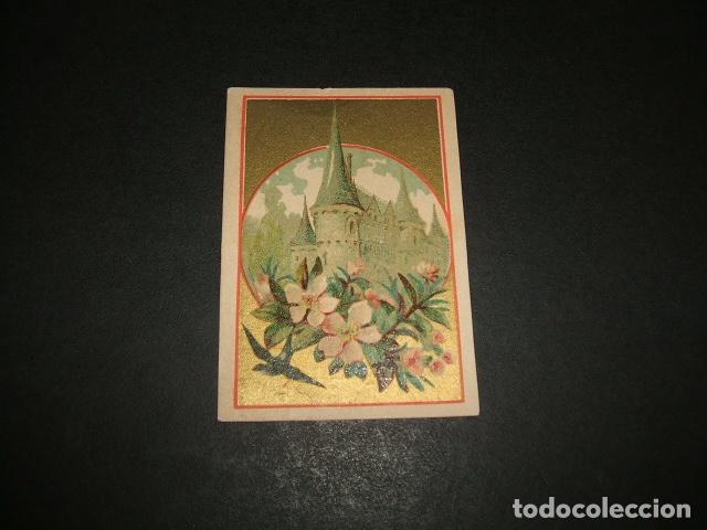 Coleccionismo cromos antiguos: CASTILLO CROMO SIGLO XIX - Foto 1