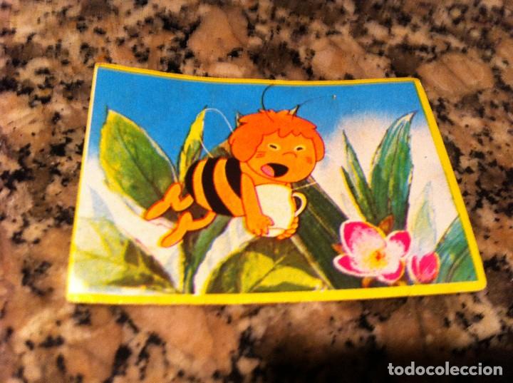 Coleccionismo cromos antiguos: CROMO (ABEJA MAYA) SIN USO. Ed. DANONE. N&ordm; 8 - Foto 1