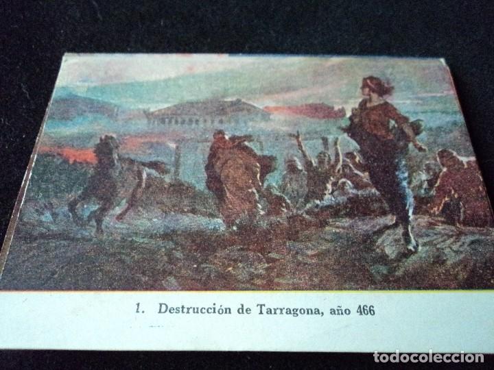 Collectionnisme Cartes &agrave; collectionner anciennes: DESTRUCCION DE TARRAGONA 1 PUBLICIDAD JARABE Y VINO DESCHIENS SELLO DE COLEGIO IBERICO