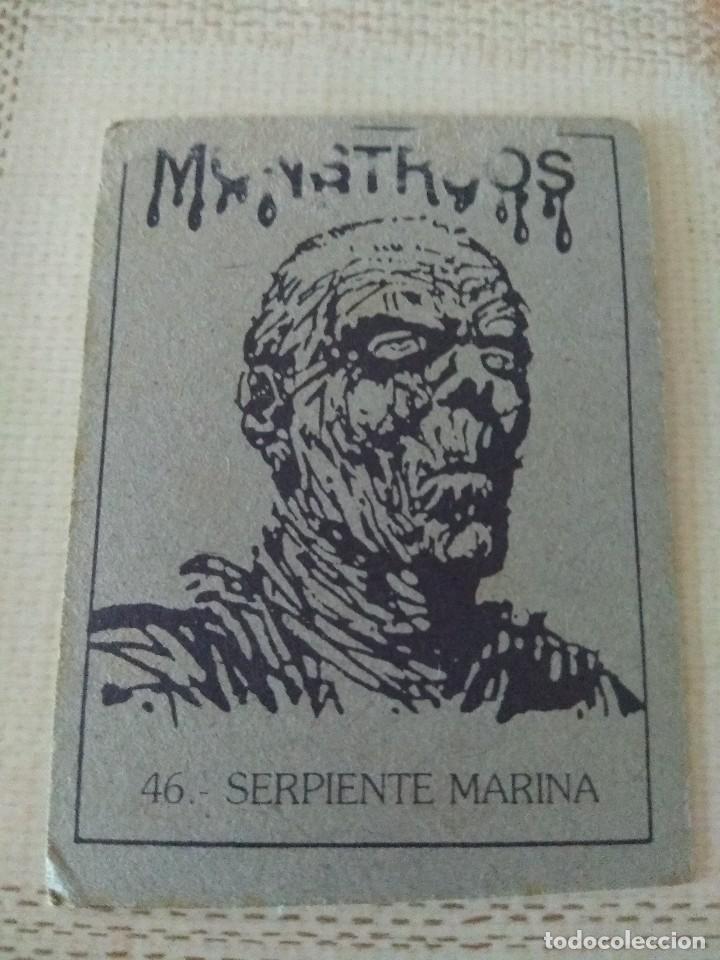 Coleccionismo cromos antiguos: Cromos Monstruos - n&deg;46 - Foto 2