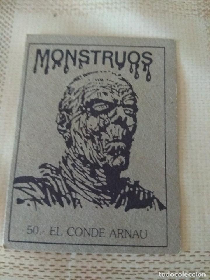 Coleccionismo cromos antiguos: Cromos Monstruos - n&deg;50 - Foto 2