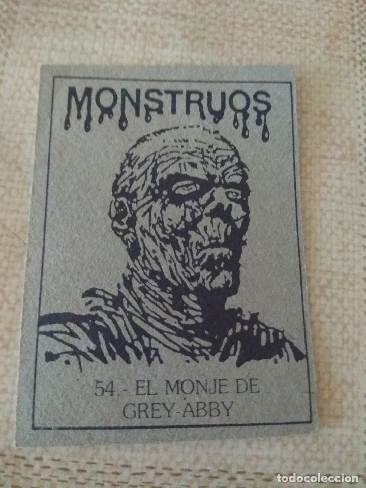 Coleccionismo cromos antiguos: Cromos Monstruos - n&deg;54 - Foto 2