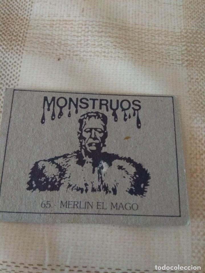 Coleccionismo cromos antiguos: Cromos Monstruos - n&deg;65 - Foto 2