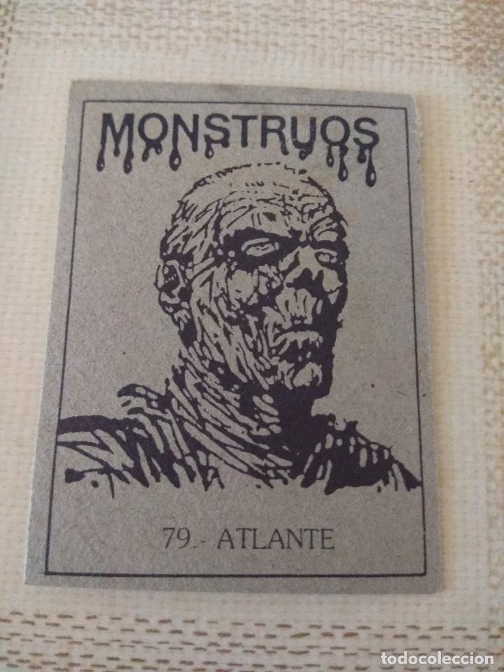 Coleccionismo cromos antiguos: Cromos Monstruos - n&deg;79 - Foto 2