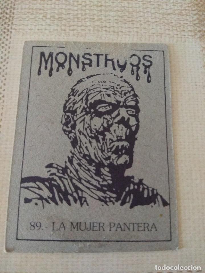 Coleccionismo cromos antiguos: Cromos Monstruos - n&deg;89 - Foto 2