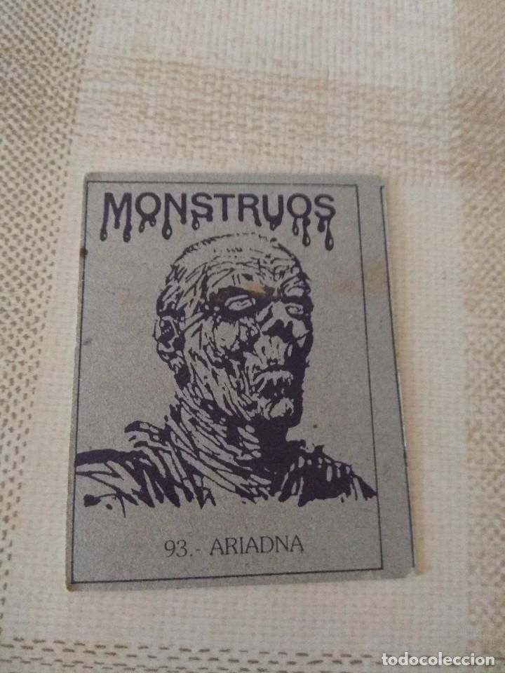 Coleccionismo cromos antiguos: Cromos Monstruos - n&deg;93 - Foto 2