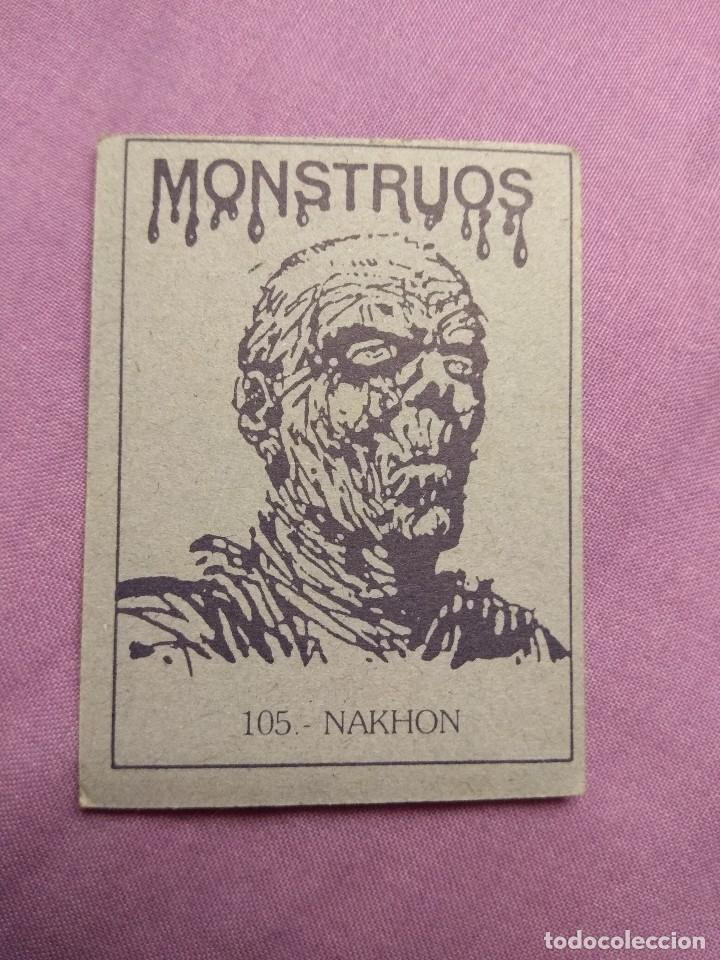 Coleccionismo cromos antiguos: Cromos Monstruos - n&deg;105 - Foto 2