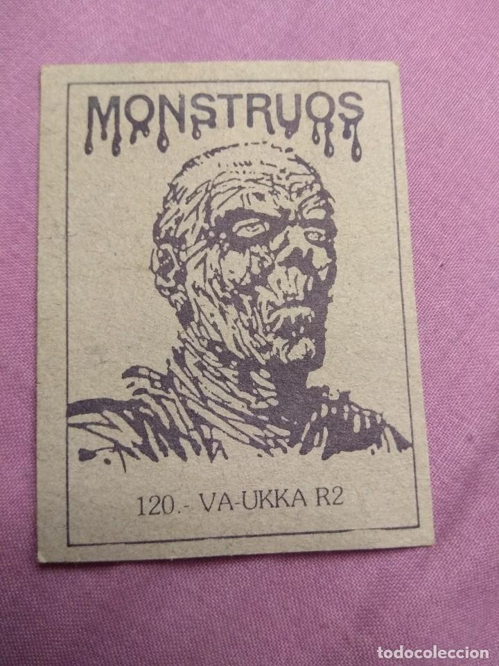 Coleccionismo cromos antiguos: Cromos Monstruos - n&deg;120 - Foto 2