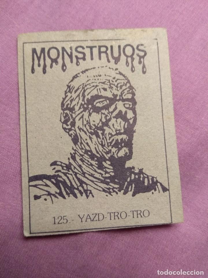 Coleccionismo cromos antiguos: Cromos Monstruos - n&deg;125 - Foto 2