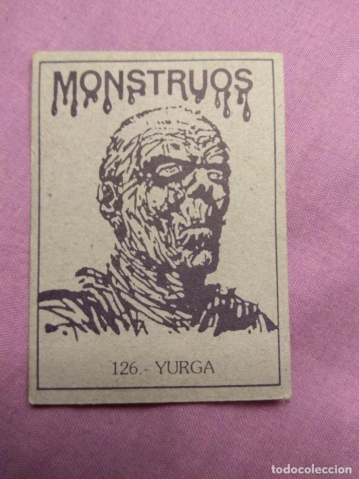 Coleccionismo cromos antiguos: Cromos Monstruos - n&deg;126 - Foto 2