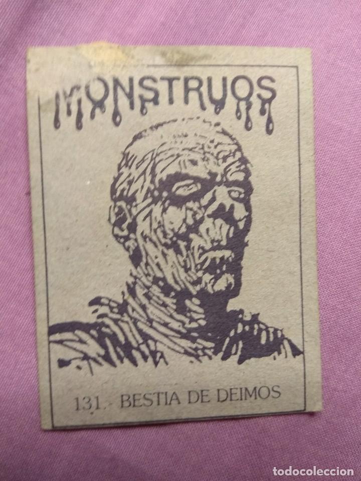 Coleccionismo cromos antiguos: Cromos Monstruos - n&deg;131 - Foto 2