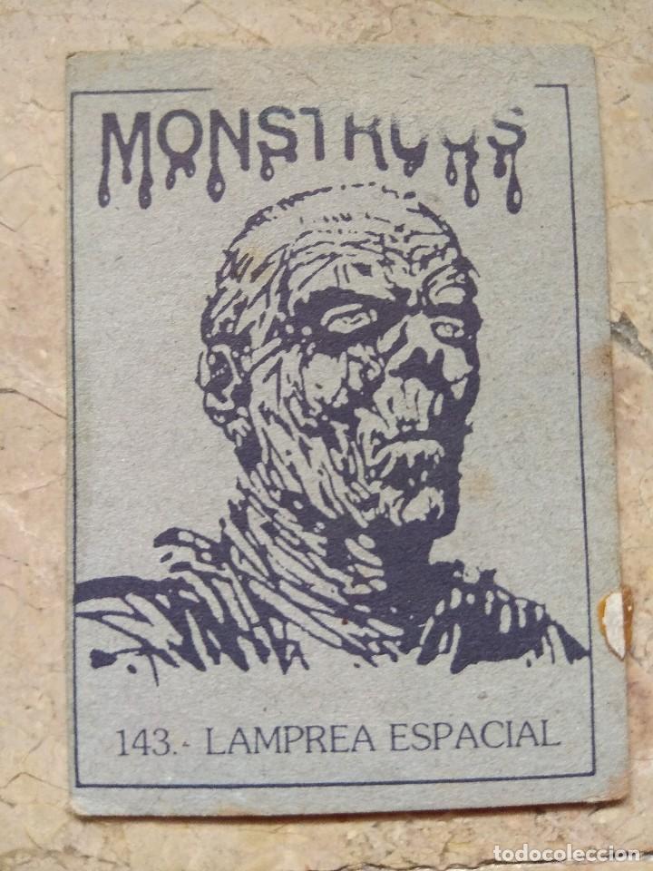 Coleccionismo cromos antiguos: Cromos Monstruos - n&deg;143 - Foto 2