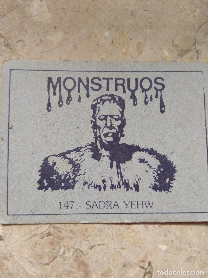 Coleccionismo cromos antiguos: Cromos Monstruos - n&deg;147 - Foto 2