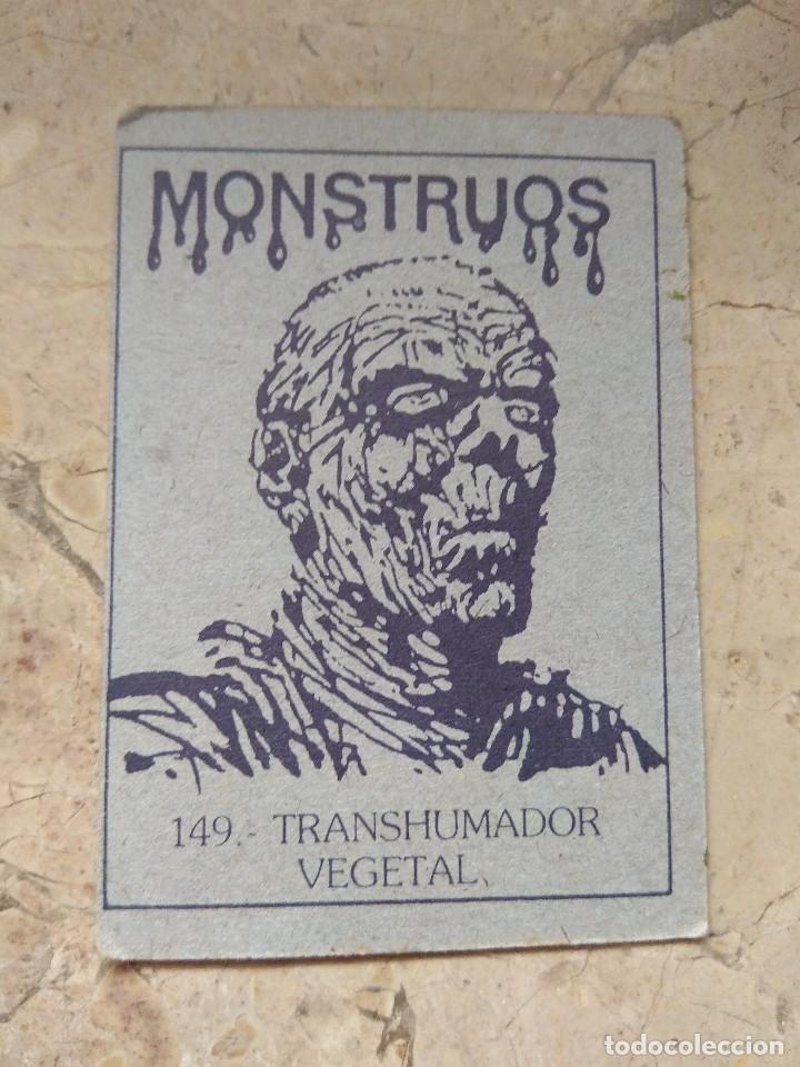 Coleccionismo cromos antiguos: Cromos Monstruos - n&deg;149 - Foto 2
