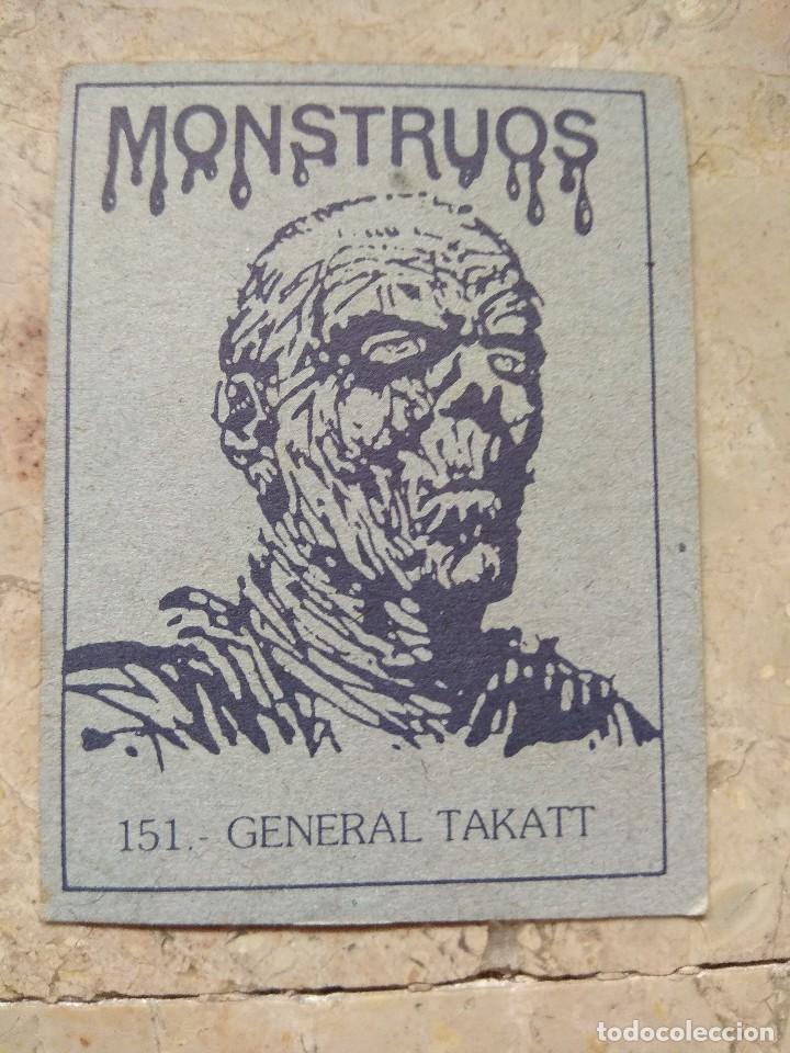 Coleccionismo cromos antiguos: Cromos Monstruos - n&deg;151 - Foto 2