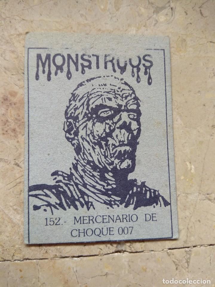 Coleccionismo cromos antiguos: Cromos Monstruos - n&deg;152 - Foto 2