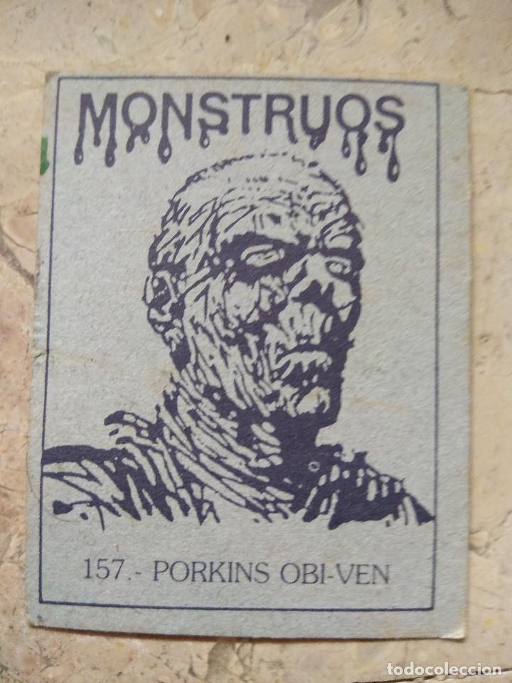 Coleccionismo cromos antiguos: Cromos Monstruos - n&deg;157 - Foto 2