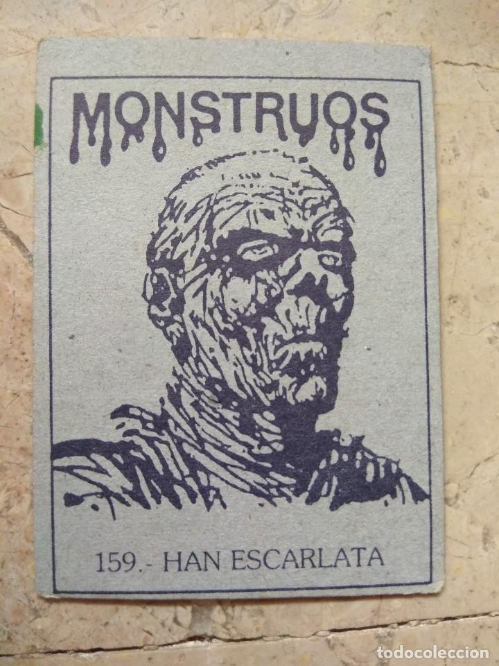 Coleccionismo cromos antiguos: Cromos Monstruos - n&deg;159 - Foto 2