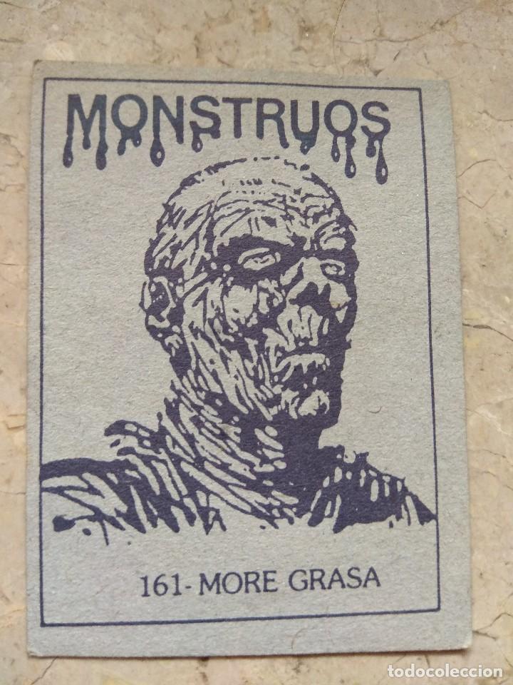 Coleccionismo cromos antiguos: Cromos Monstruos - n&deg;161 - Foto 2