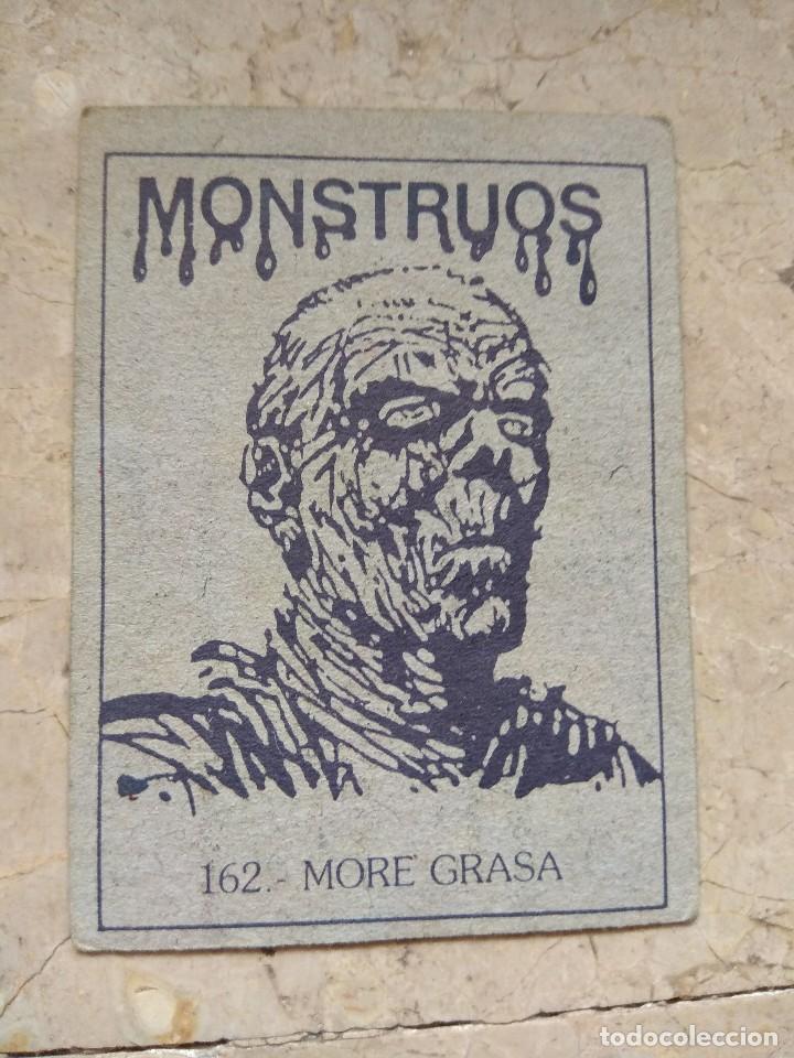 Coleccionismo cromos antiguos: Cromos Monstruos - n&deg;162 - Foto 2