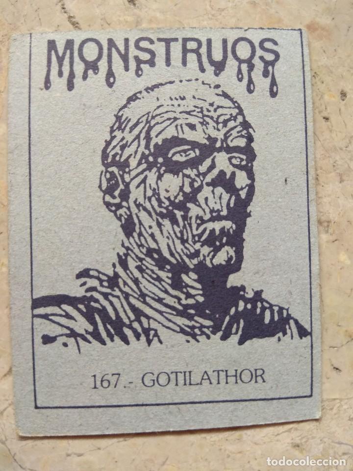Coleccionismo cromos antiguos: Cromos Monstruos - n&deg;167 - Foto 2