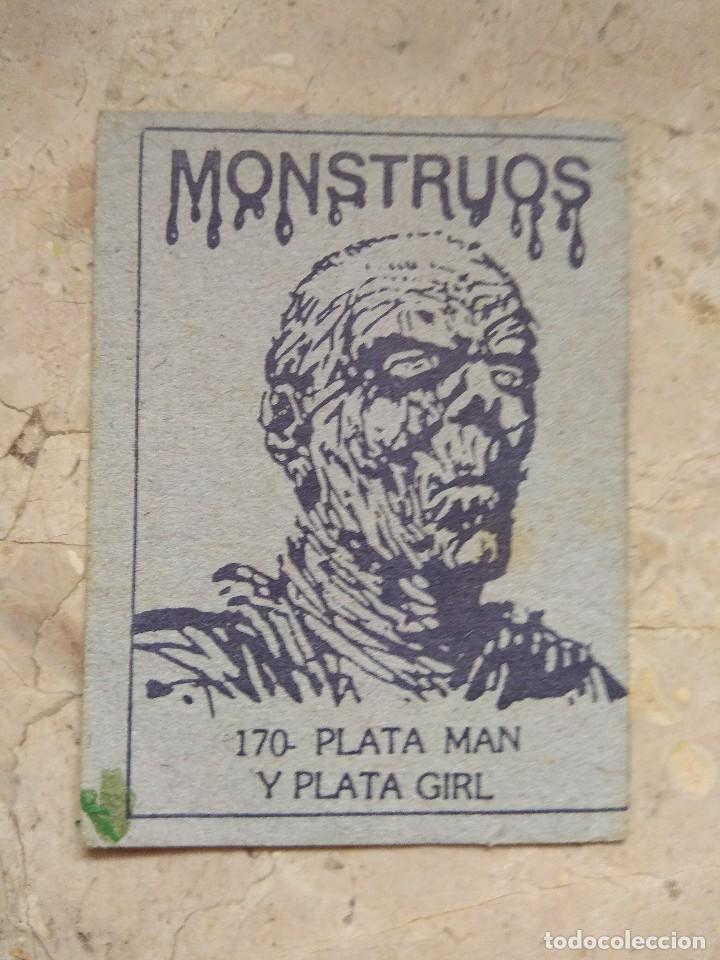 Coleccionismo cromos antiguos: Cromos Monstruos - n&deg;170 - Foto 2