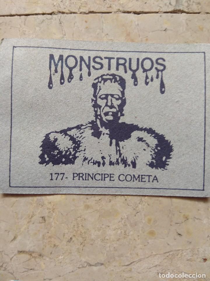 Coleccionismo cromos antiguos: Cromos Monstruos - n&deg;177 - Foto 2