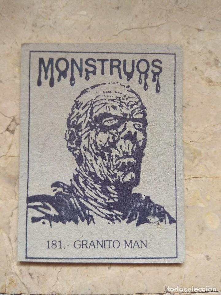 Coleccionismo cromos antiguos: Cromos Monstruos - n&deg;181 - Foto 2