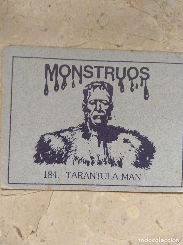 Coleccionismo cromos antiguos: Cromos Monstruos - n&deg;184 - Foto 2