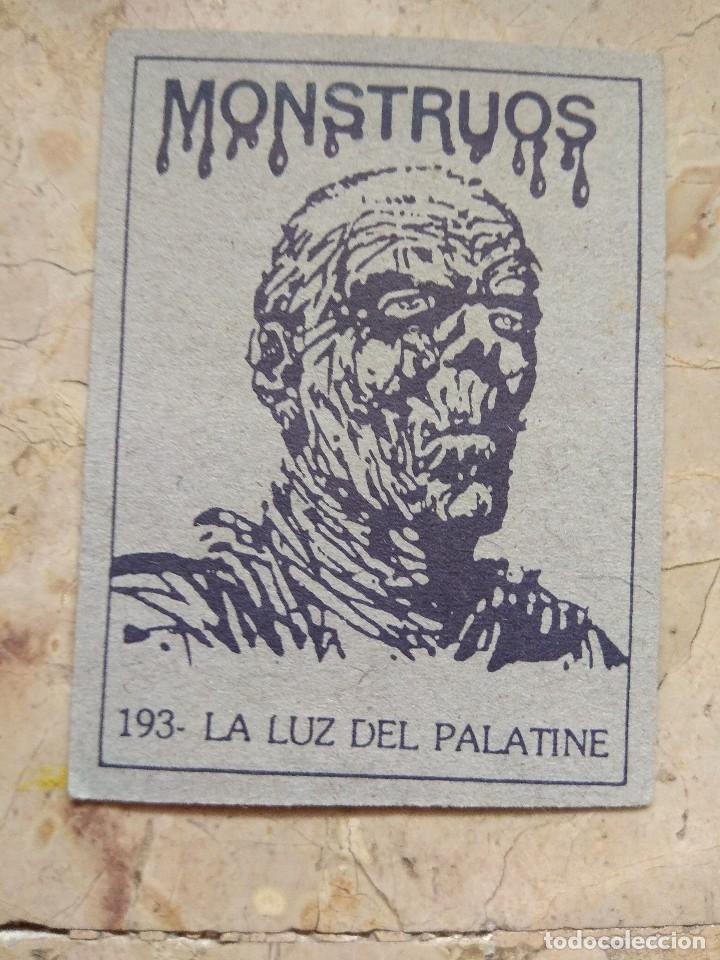 Coleccionismo cromos antiguos: Cromos Monstruos - n&deg;193 - Foto 2