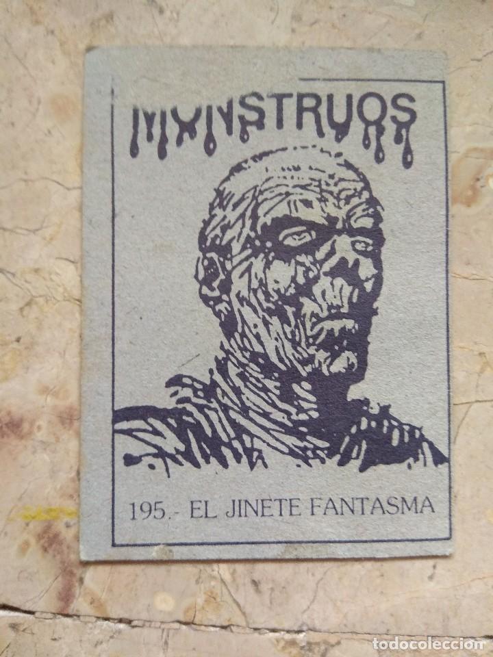 Coleccionismo cromos antiguos: Cromos Monstruos - n&deg;195 - Foto 2
