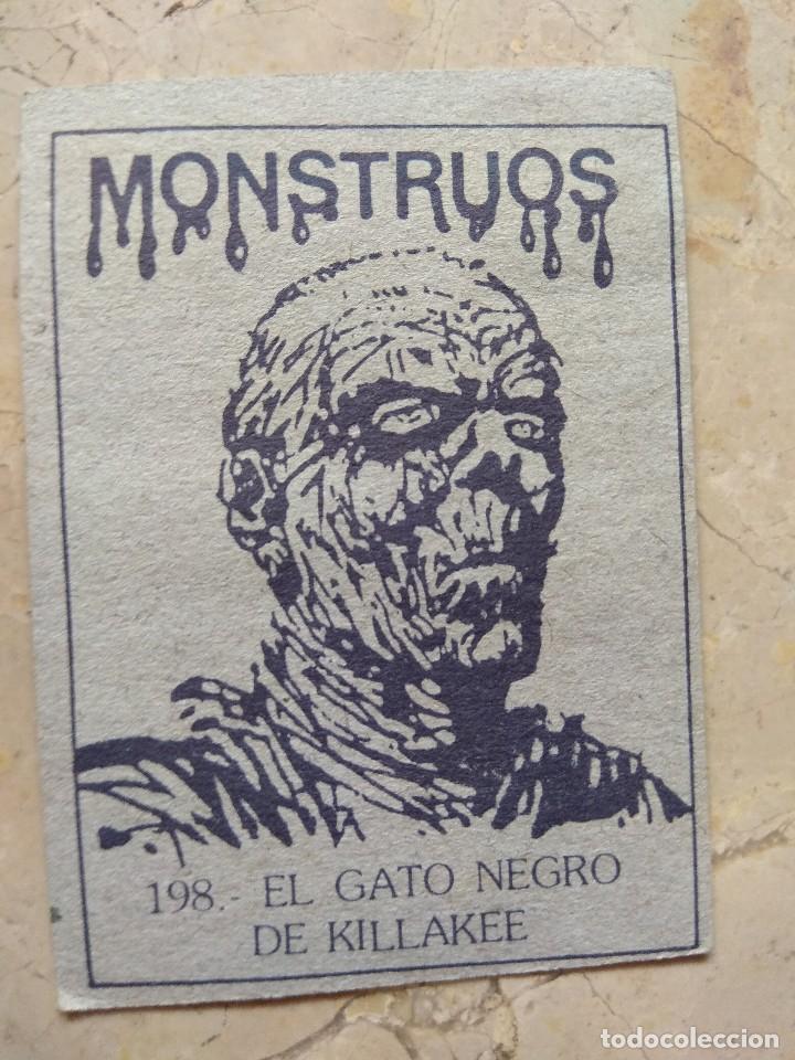 Coleccionismo cromos antiguos: Cromos Monstruos - n&deg;198 - Foto 2