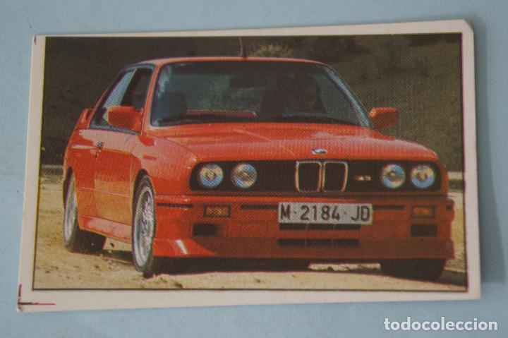 Coleccionismo Cromos antiguos: CROMO DE COCHES BMW SIN PEGAR N&ordm; 29 A&Ntilde;O 1990 DEL &Aacute;LBUM SUPER AUTO DE EDICIONES MILANO