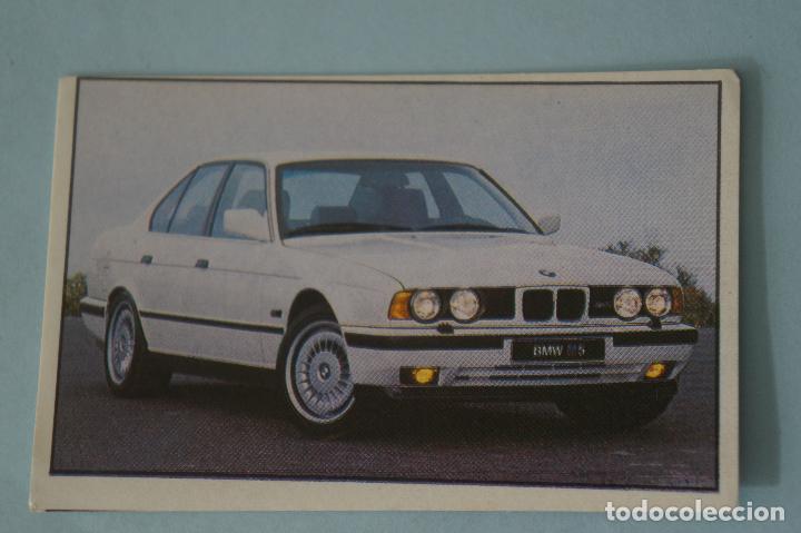 Coleccionismo Cromos antiguos: CROMO DE COCHES BMW SIN PEGAR N&ordm; 30 A&Ntilde;O 1990 DEL &Aacute;LBUM SUPER AUTO DE EDICIONES MILANO