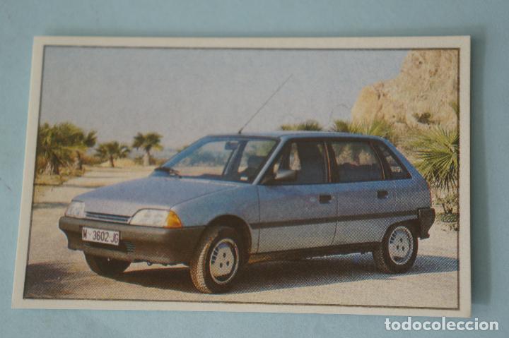 Coleccionismo Cromos antiguos: CROMO DE COCHES CITROEN SIN PEGAR N&ordm; 38 A&Ntilde;O 1990 DEL &Aacute;LBUM SUPER AUTO DE EDICIONES MILANO