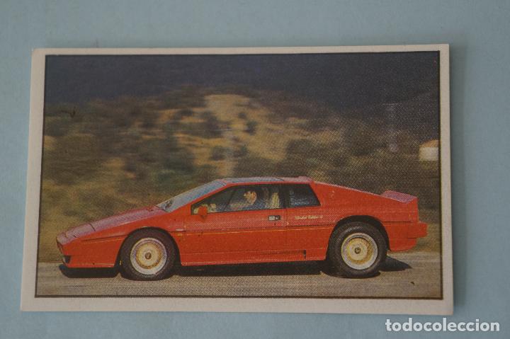 Coleccionismo cromos antiguos: CROMO DE COCHES LOTUS SIN PEGAR N&ordm; 76 A&Ntilde;O 1990 DEL &Aacute;LBUM SUPER AUTO DE EDICIONES MILANO