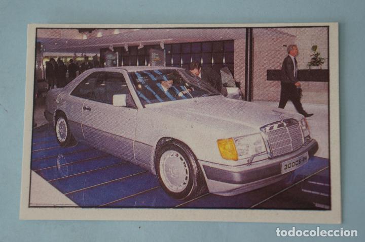 Coleccionismo cromos antiguos: CROMO DE COCHES MERCEDES SIN PEGAR N&ordm; 82 A&Ntilde;O 1990 DEL &Aacute;LBUM SUPER AUTO DE EDICIONES MILANO
