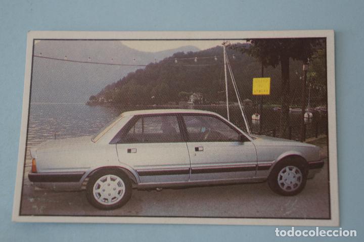 Coleccionismo Cromos antiguos: CROMO DE COCHES PEUGEOT SIN PEGAR N&ordm; 109 A&Ntilde;O 1990 DEL &Aacute;LBUM SUPER AUTO DE EDICIONES MILANO