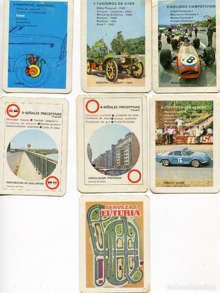 Coleccionismo cromos antiguos: CERVEZAS EL TURIA--- 7 CROMOS - Foto 1