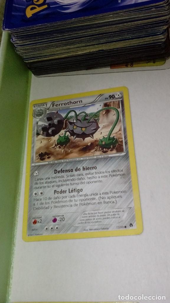 Collectable Antique Stickers: 9c-cd05 CROMO POKEMON FICHA FERROTHORN