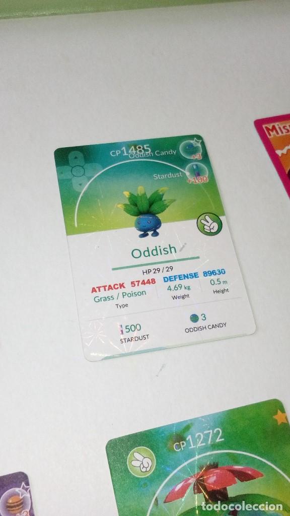 Sammeln alte Sammelbilder: 9c-cd05 CROMO POKEMON GO FICHA ODDISH