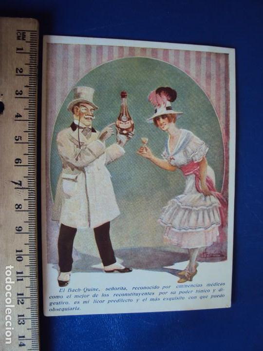 Coleccionismo Cromos antiguos: (PA-180477)CROMO PUBLICITARIO RECONSTITUYENTE BACH-QUINE