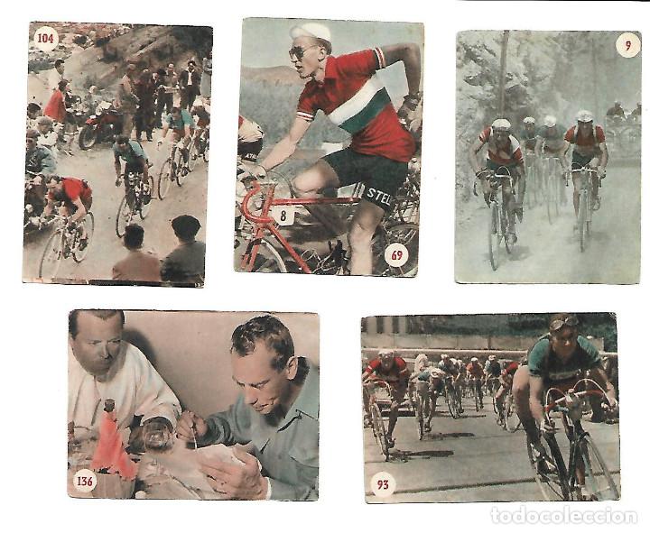 Coleccionismo cromos antiguos: CINCO CROMOS DE CICLISMO - Foto 1