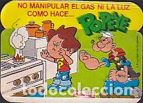 Coleccionismo cromos antiguos: CROMO CROPAN POPEYE CON TRASERA - Foto 1